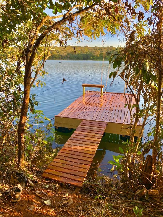 Chale Com Jacuzzi Vista Do Lago Alexania المظهر الخارجي الصورة